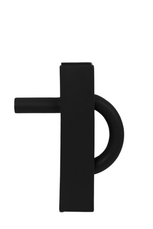 Black Abstract Ceramic Vase | Liang & Eimil Hester | Oroa.com