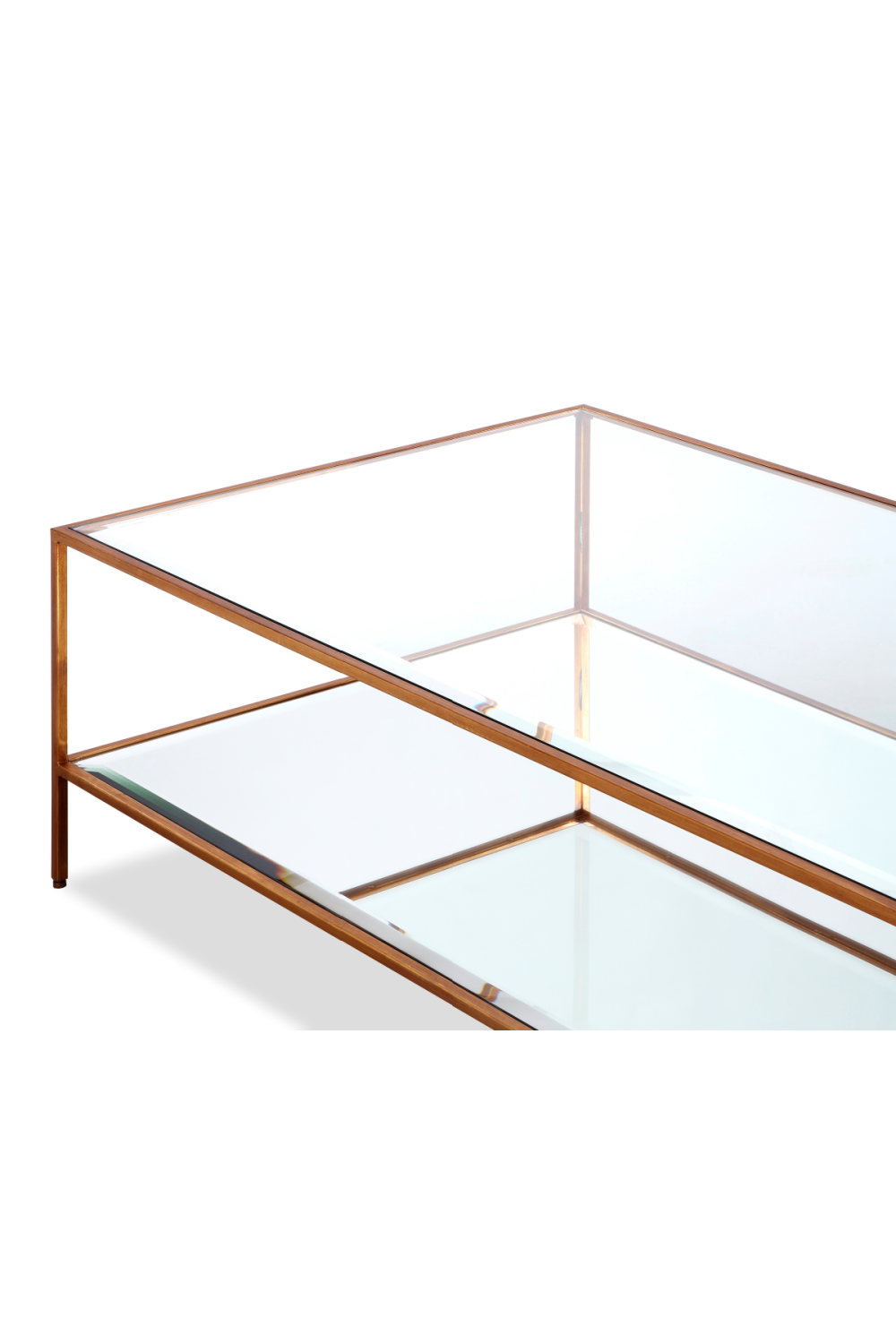 Rectangular Mirrored Coffee Table | Liang & Eimil Oliver | Oroa.com