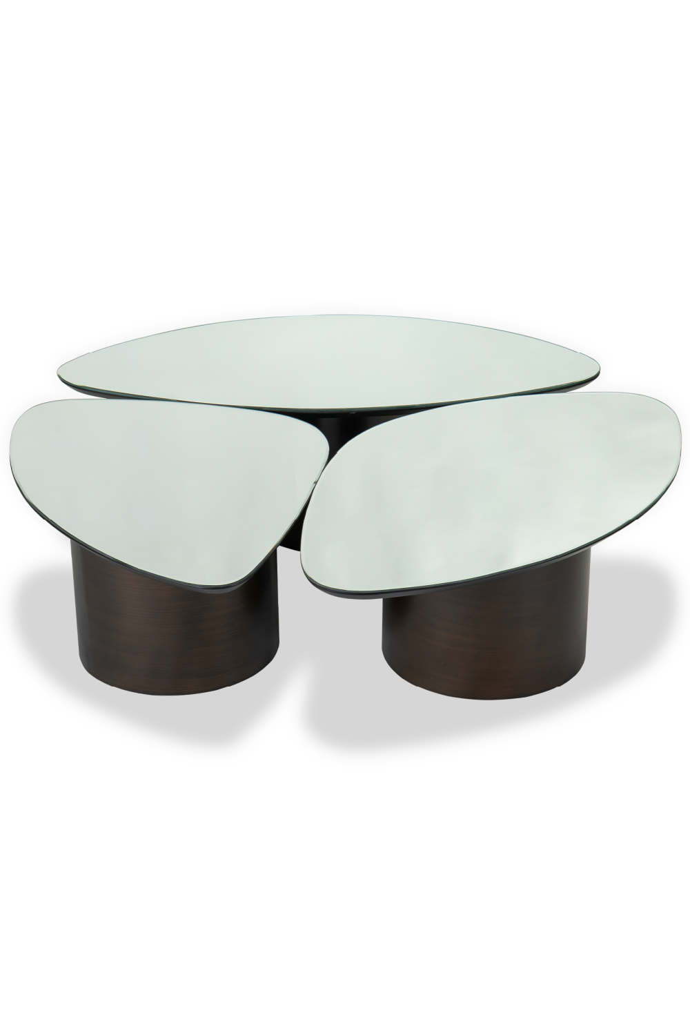 Oval Pedestal Coffee Table Set | Liang & Eimil Mirage | OROA