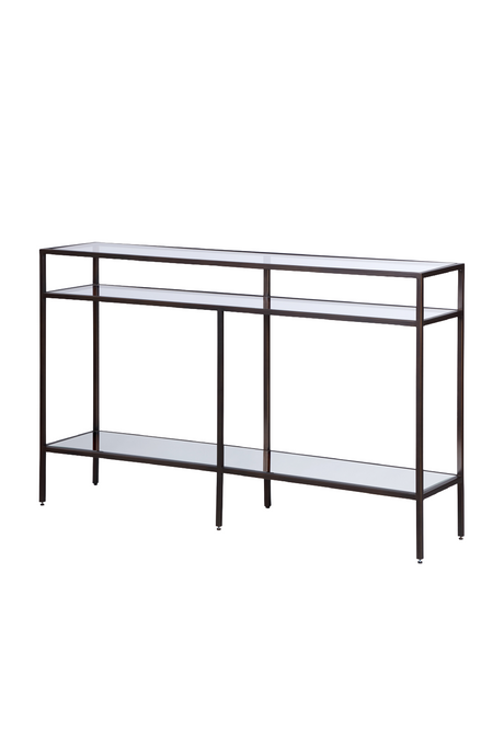 Metal Framed Glass Console Table | Liang & Eimil Oliver | Oroa.com