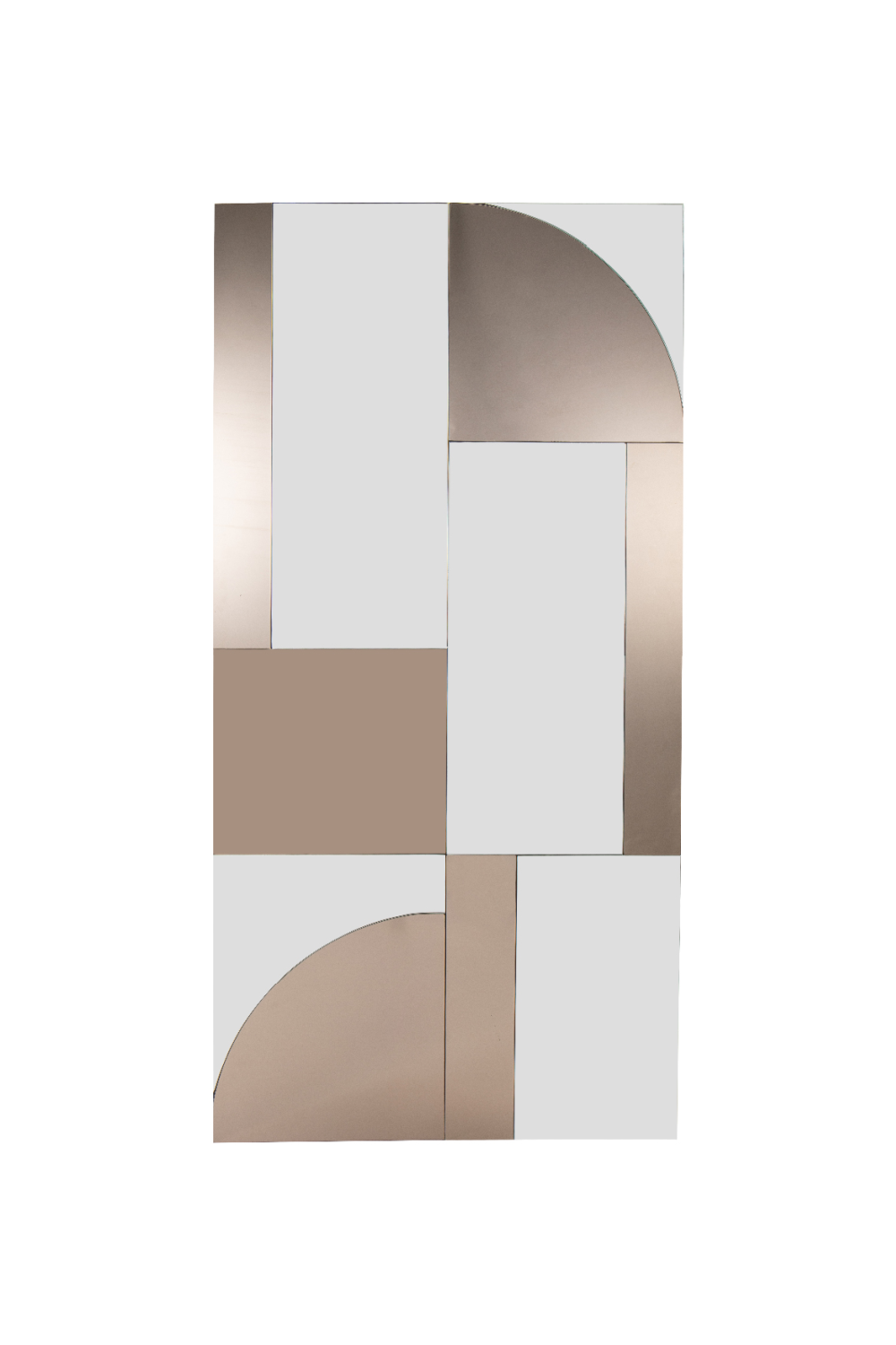 Rectangular Bronze Gray Mirror | Liang & Eimil Cubist | Oroa.com