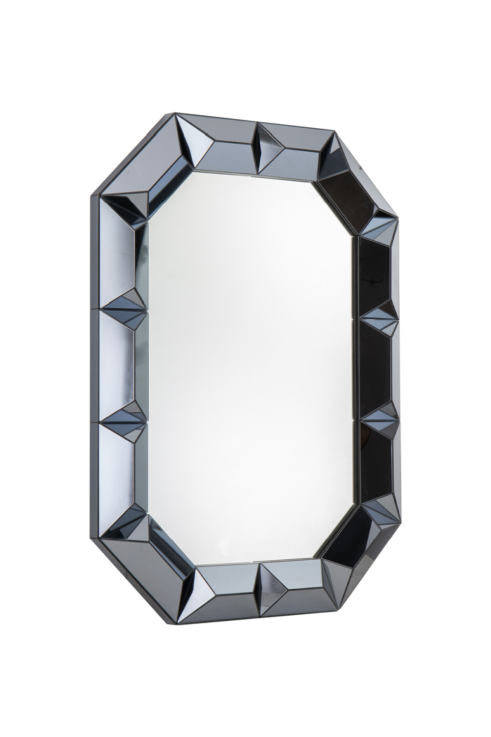 Octagonal Gray Mirror | Liang & Eimil Galiano | Oroa.com