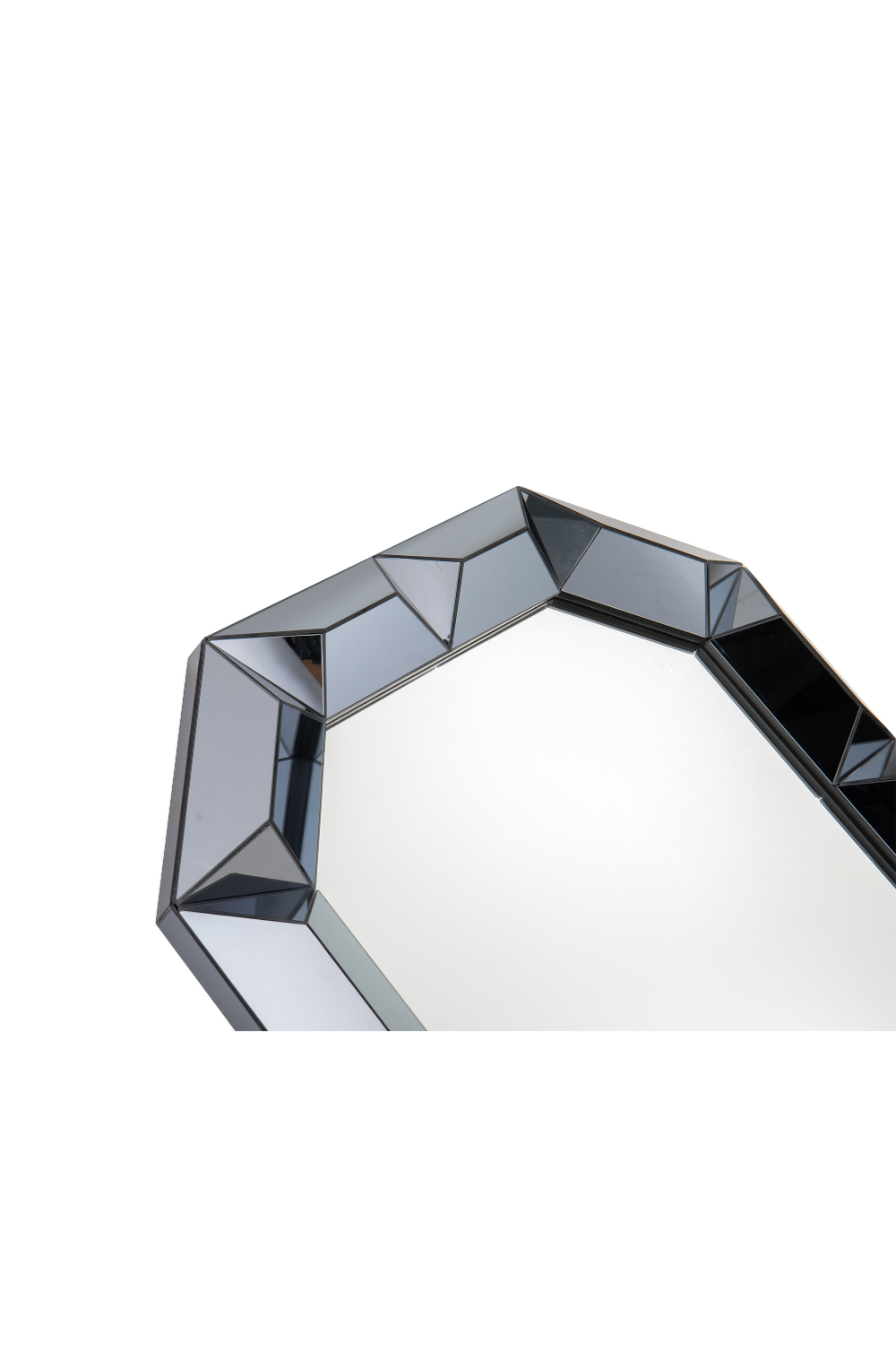 Octagonal Gray Mirror | Liang & Eimil Galiano | Oroa.com