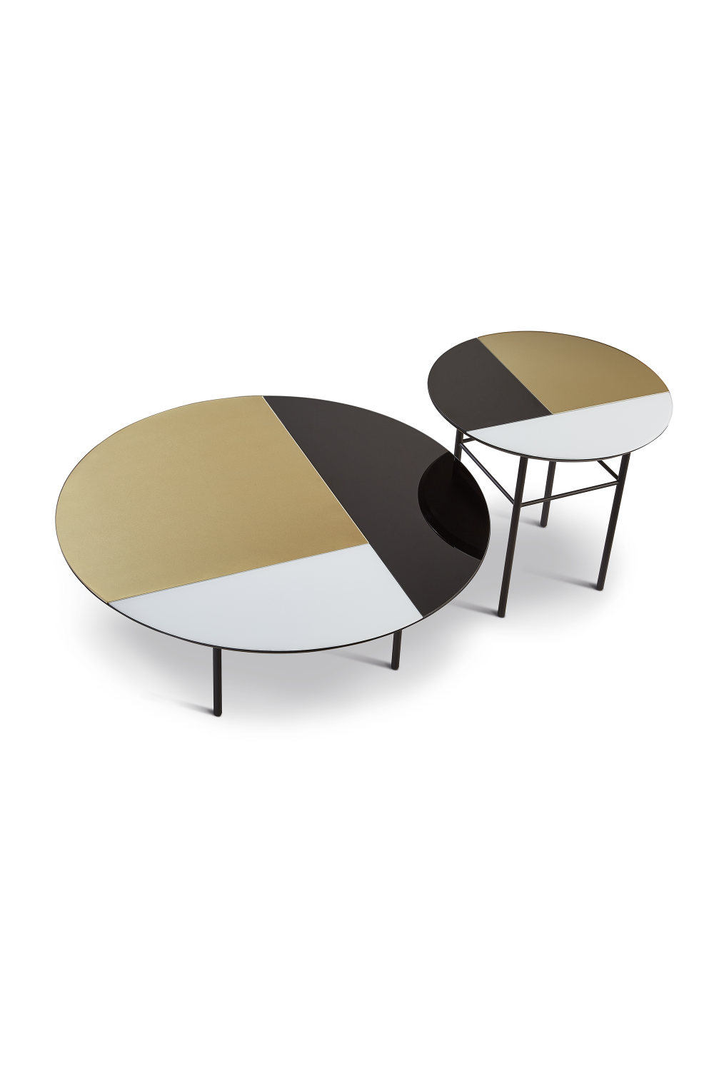 Tri-Color Round Side Table | Liang & Eimil Orphenus  | OROA.com