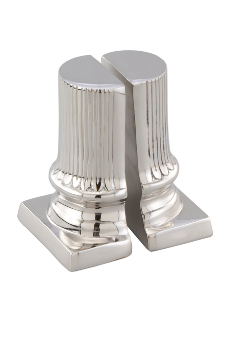 Silver Column Bookend | Liang & Eimil Corinth | Oroa.com