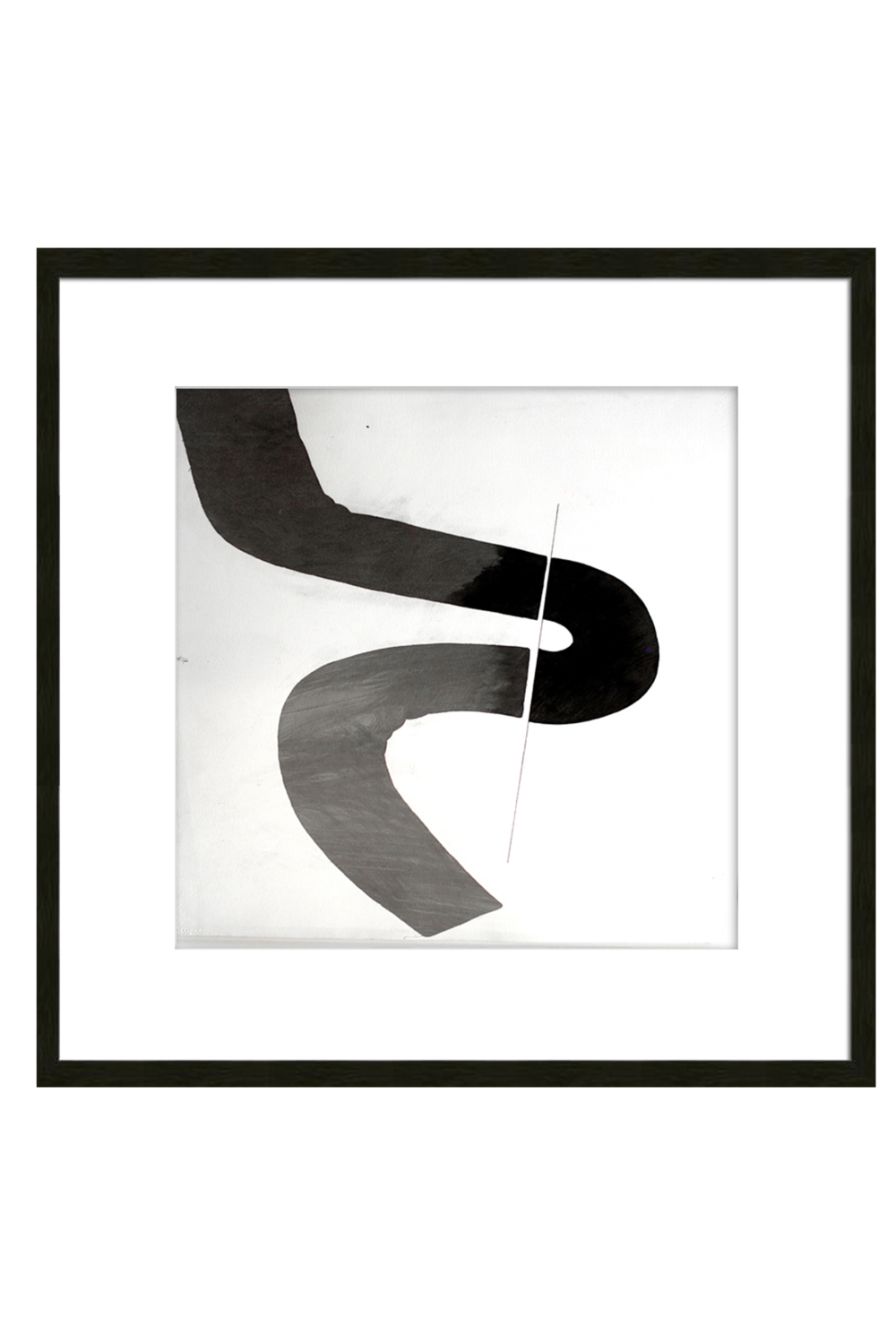 Black Abstract Wall Art | Liang & Eimil Journey I | Oroa.com