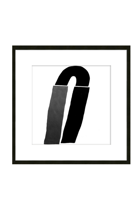 Black Abstract Wall Art | Liang & Eimil Journey V | Oroa.com