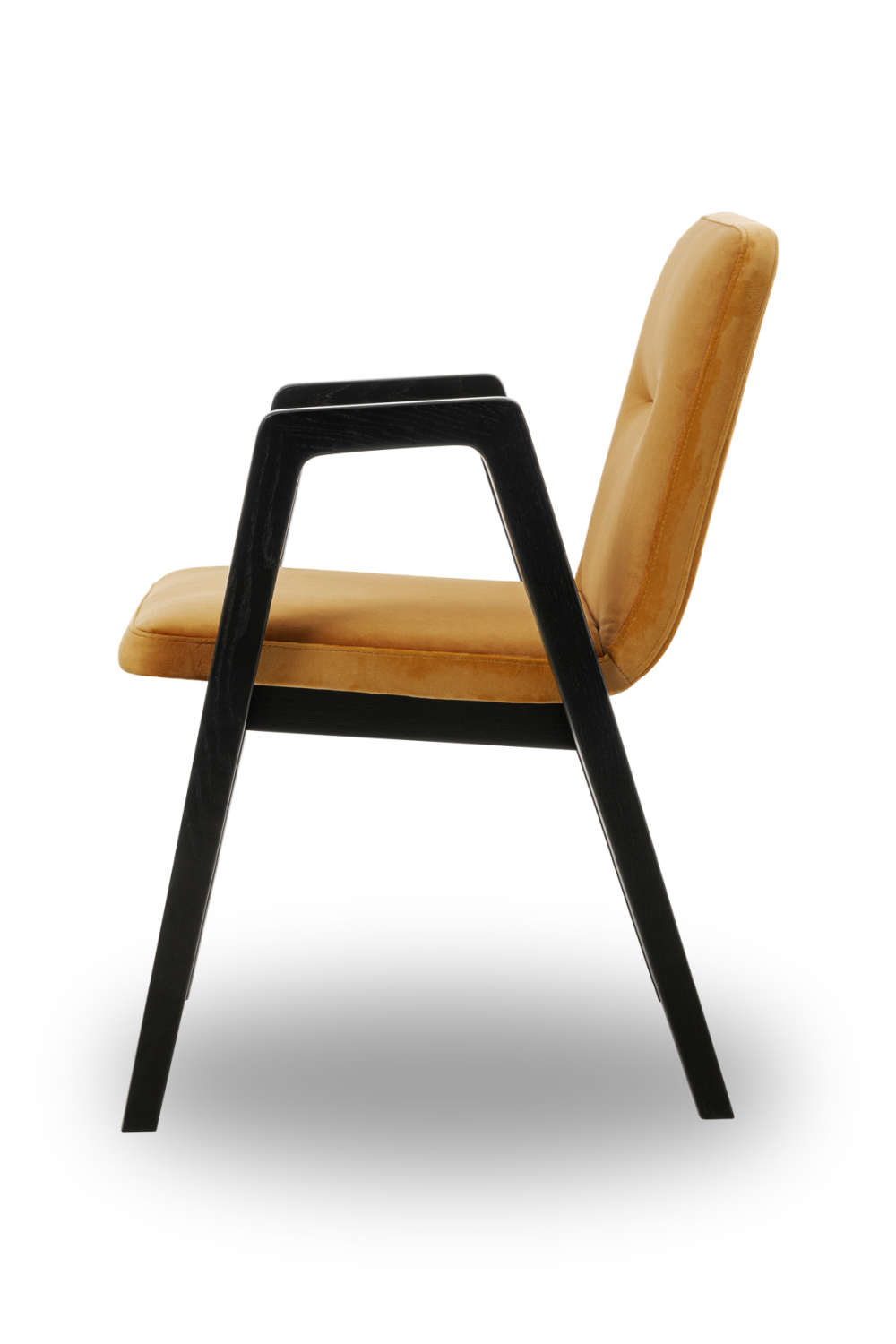 Brown Orange Velvet Dining Chair | Liang & Eimil Benson | Oroa.com