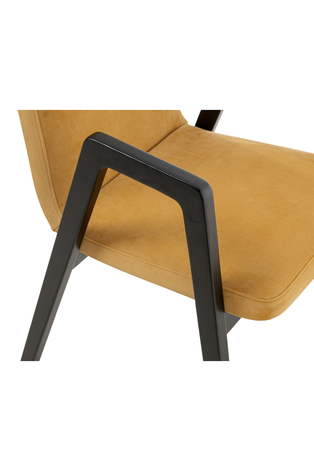 Brown Orange Velvet Dining Chair | Liang & Eimil Benson | Oroa.com