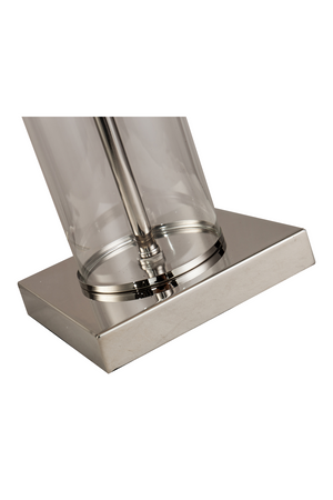 Silver Metal Glass Table Lamp | Liang & Eimil Norman | Oroatrade.com