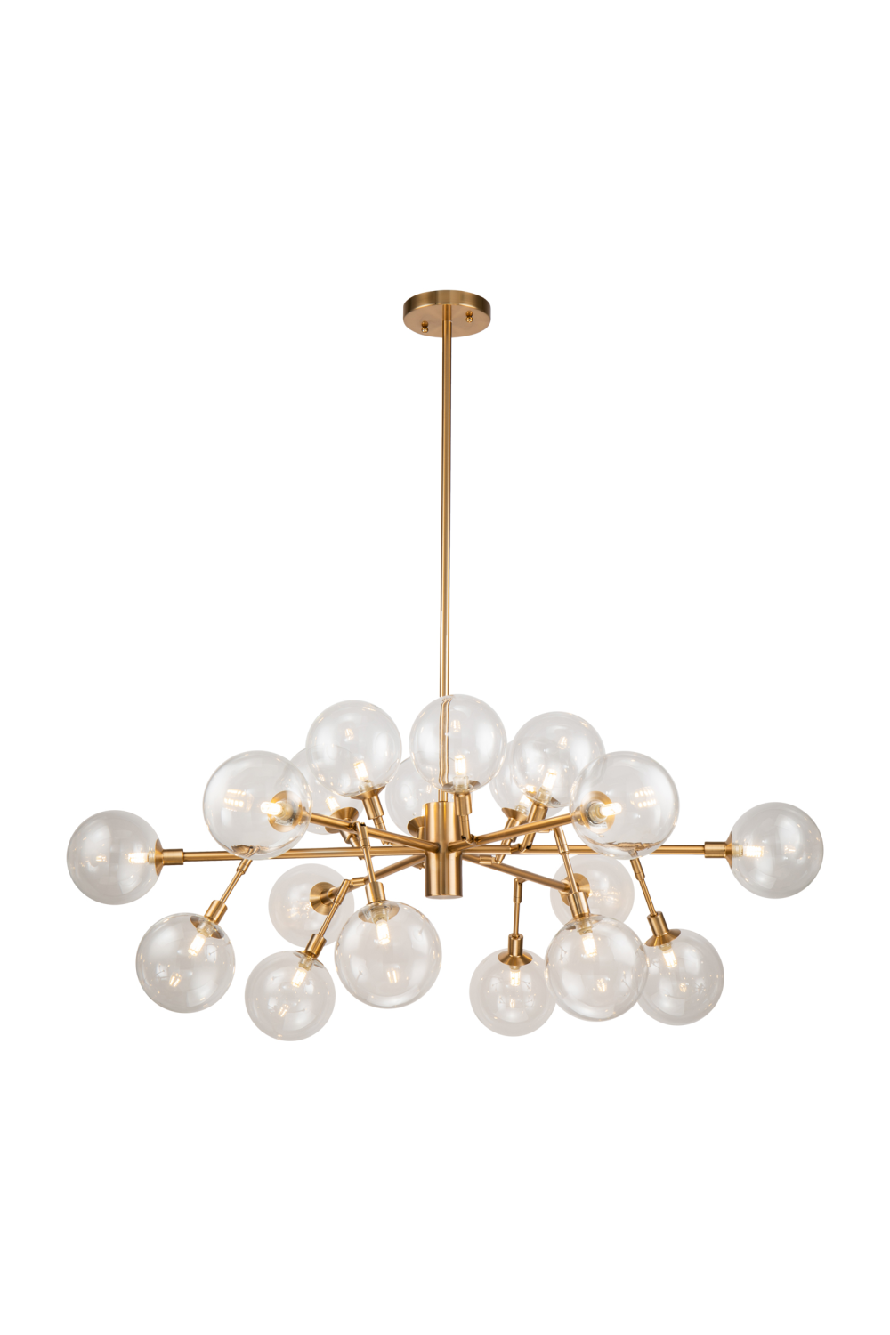 Gold Globe Chandelier | Liang & Eimil Baldwin | Oroa.com