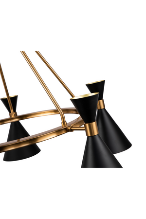 Black Brass Chandelier | Liang & Eimil Kensington | OROA