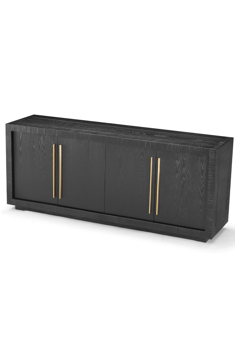 Black 4-Door Wooden Sideboard | Liang & Eimil Kent | Oroa.com