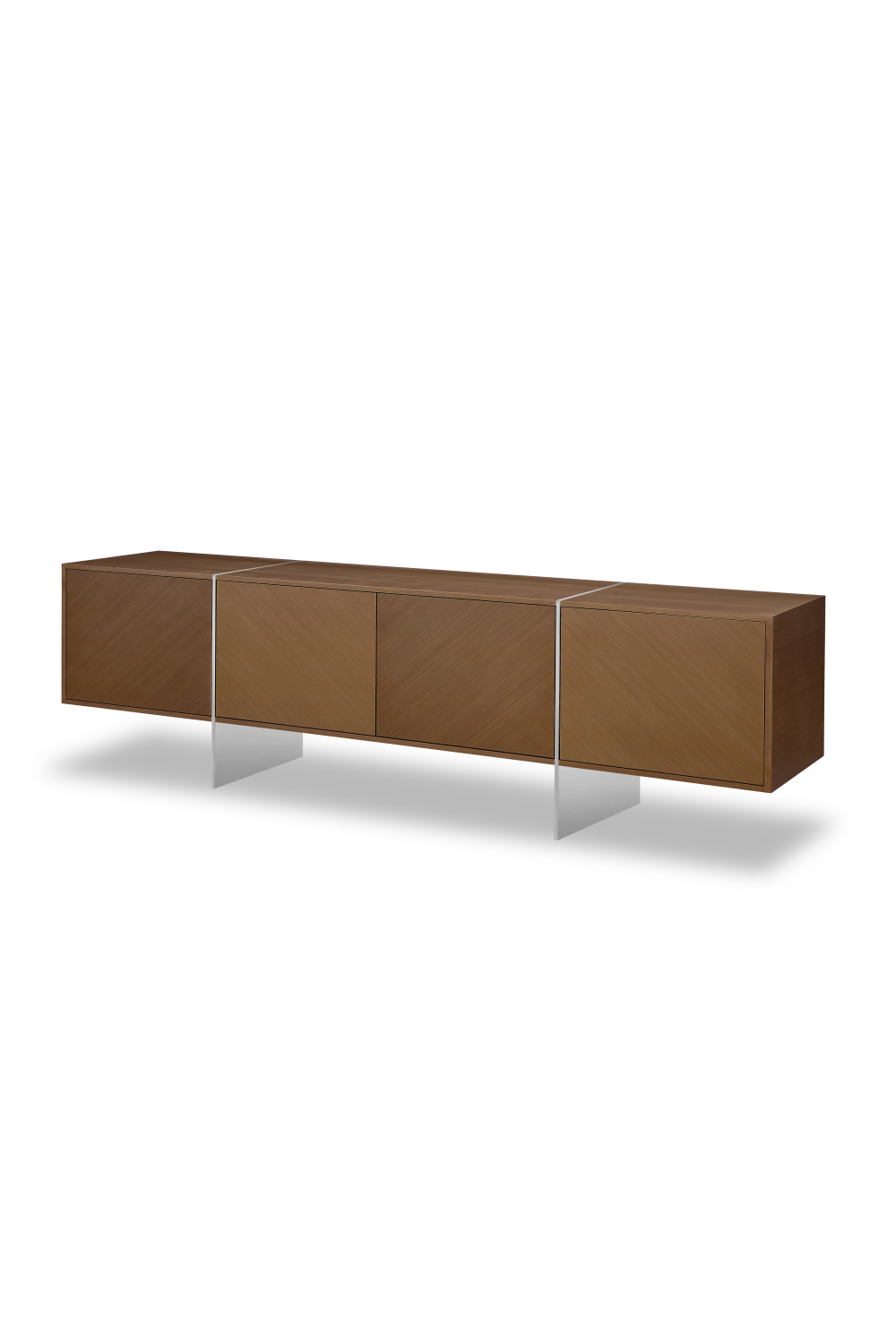 Brown Wooden Contemporary Sideboard | Liang & Eimil Nautilus | OROA.com