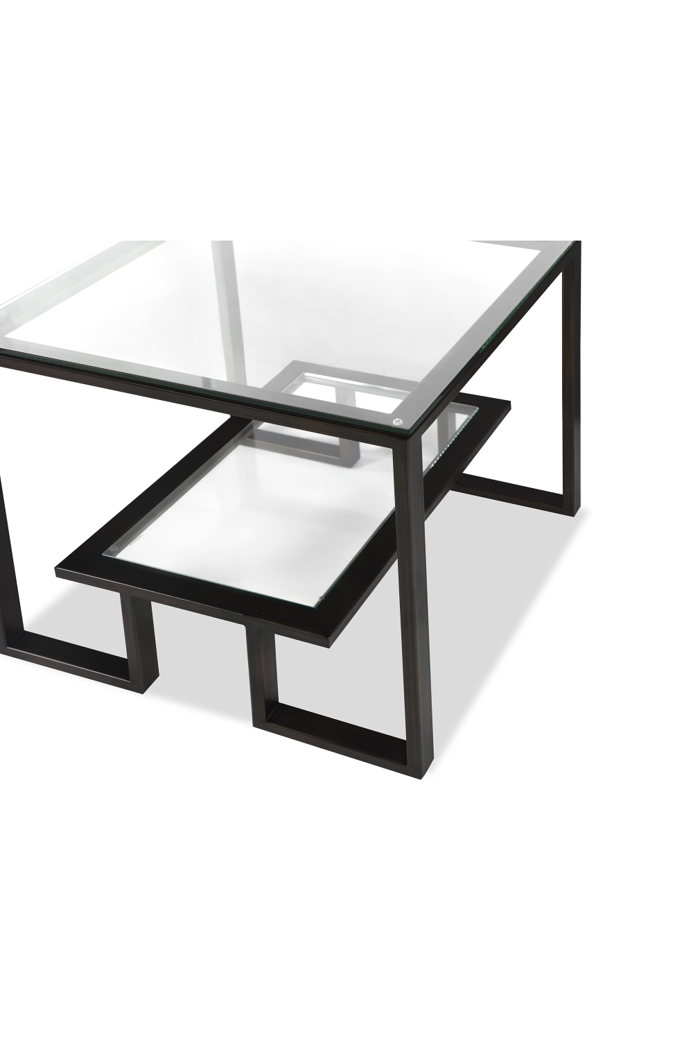 Glass Bronze Frame Side Table | Liang & Eimil Mayfair | Oroa.com