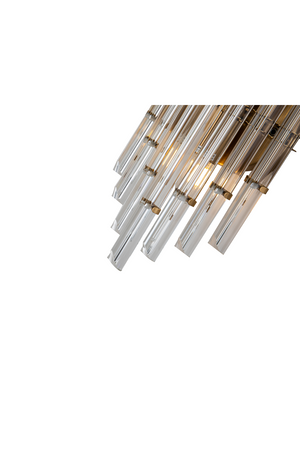 Faceted Glass Rods Wall Lamp | Liang & Eimil Drop | OROA.com