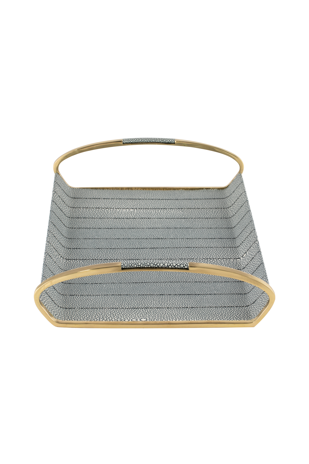 Modern Shagreen Tray | Liang & Eimil Linea | OROA.com