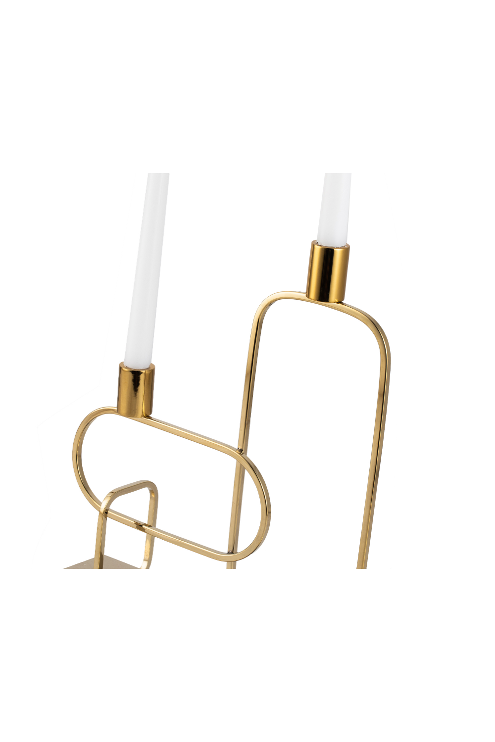 Gold Geometric Candle Holder | Liang & Eimil Duke | Oroa.com