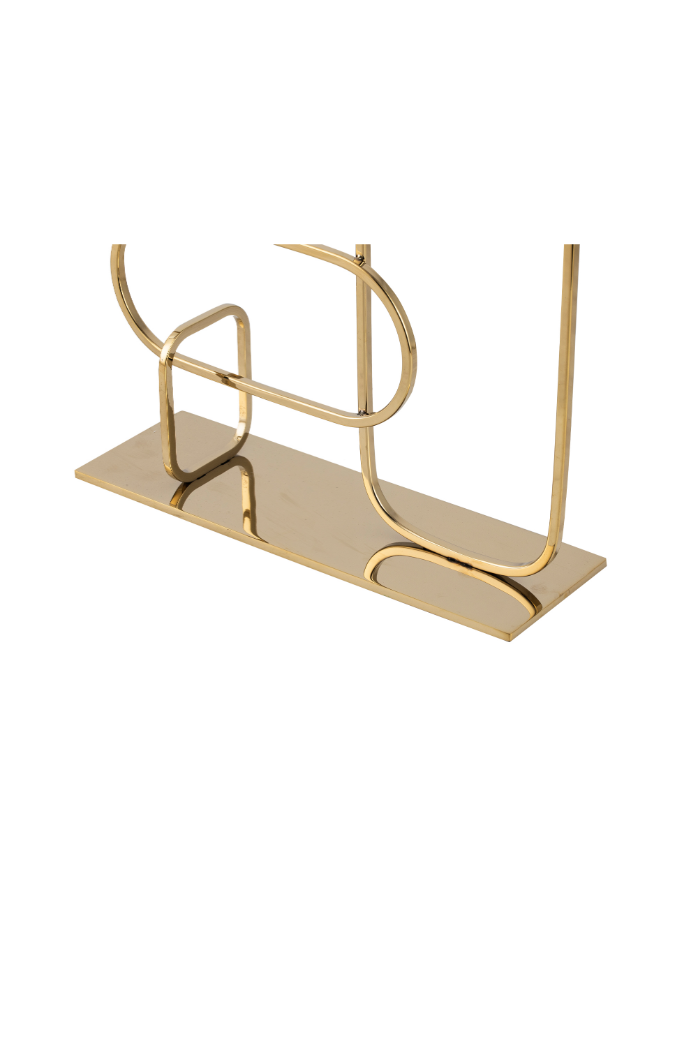 Gold Geometric Candle Holder | Liang & Eimil Duke | Oroa.com