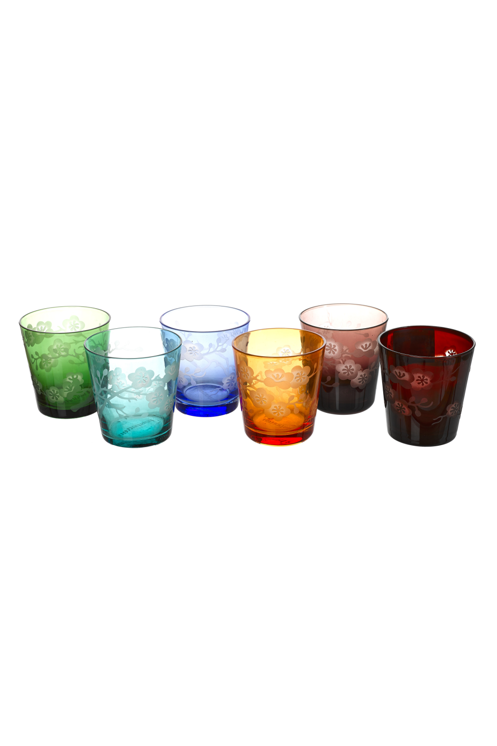 Sandblasted Floral Glass | Pols Potten Blossom | Oroa.com