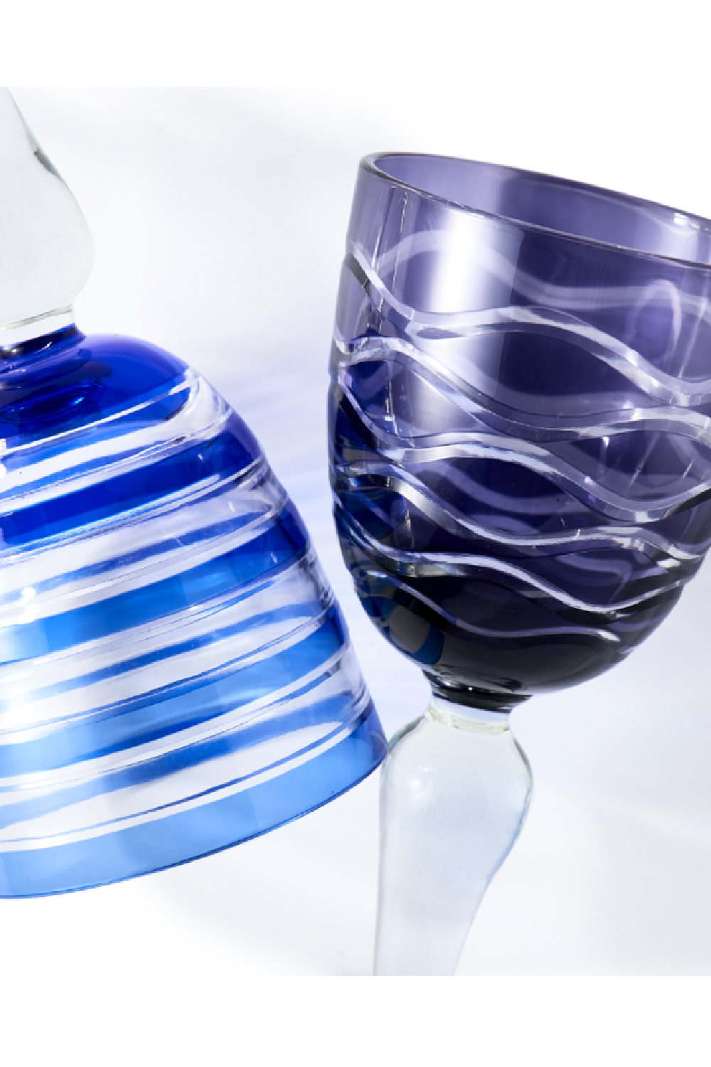 Blue Wine Glass | Pols Potten Cobalt | Oroa.com