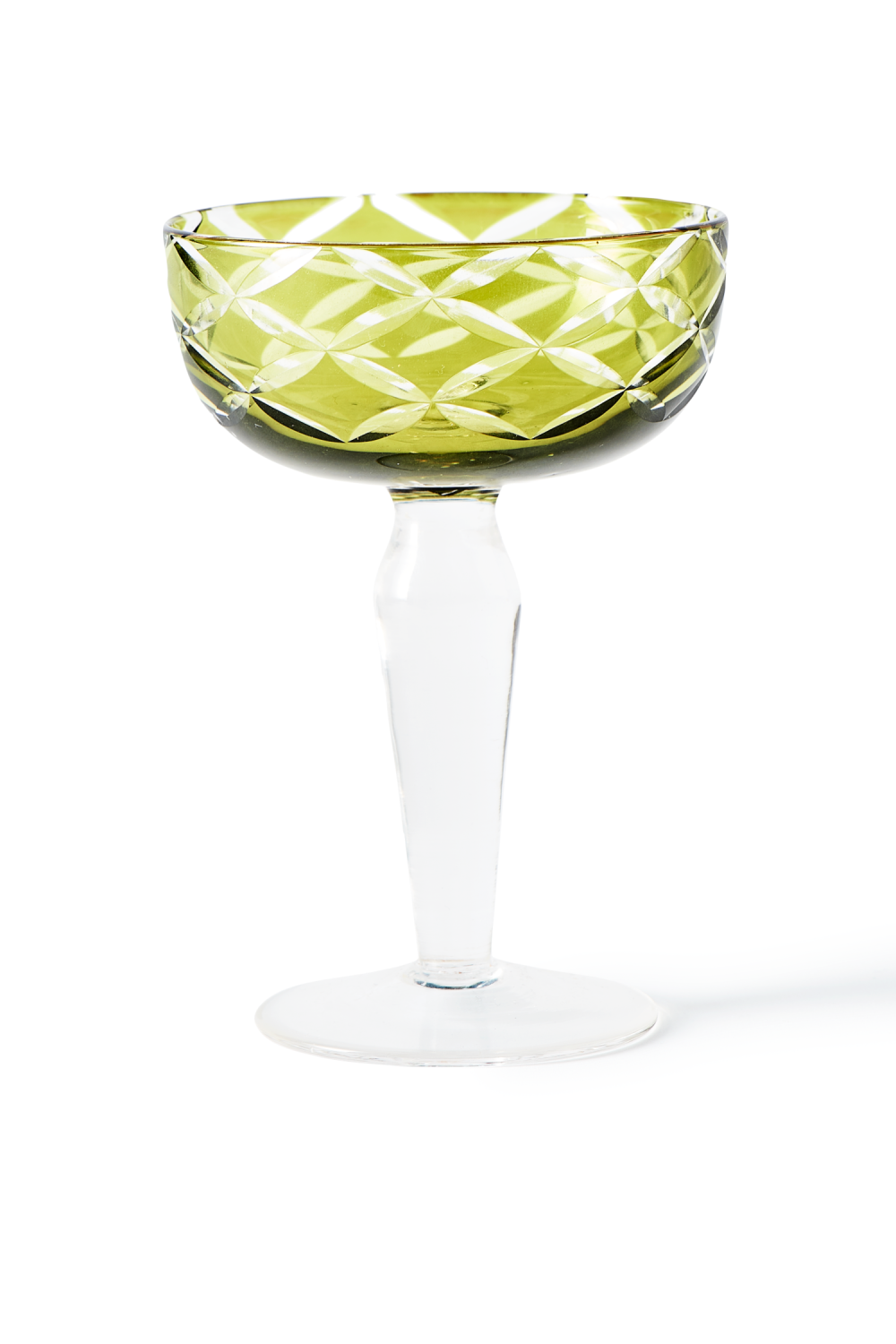 Multi-Colored Coupe Glass | Pols Potten Cuttings | Oroa.com