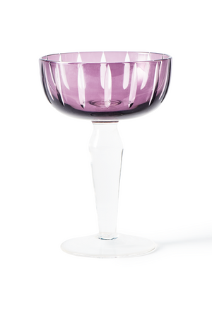 Multi-Colored Coupe Glass | Pols Potten Cuttings | Oroa.com