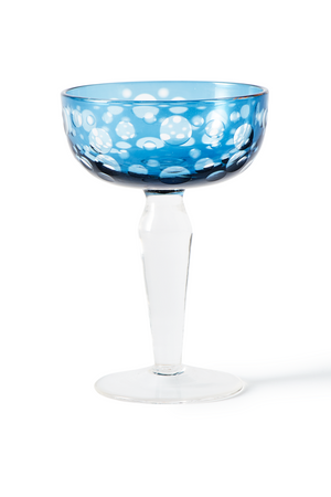 Multi-Colored Coupe Glass | Pols Potten Cuttings | Oroa.com