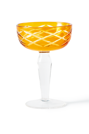 Multi-Colored Coupe Glass | Pols Potten Cuttings | Oroa.com