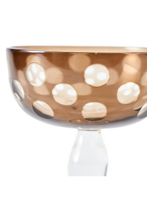 Multi-Colored Coupe Glass | Pols Potten Cuttings | Oroa.com