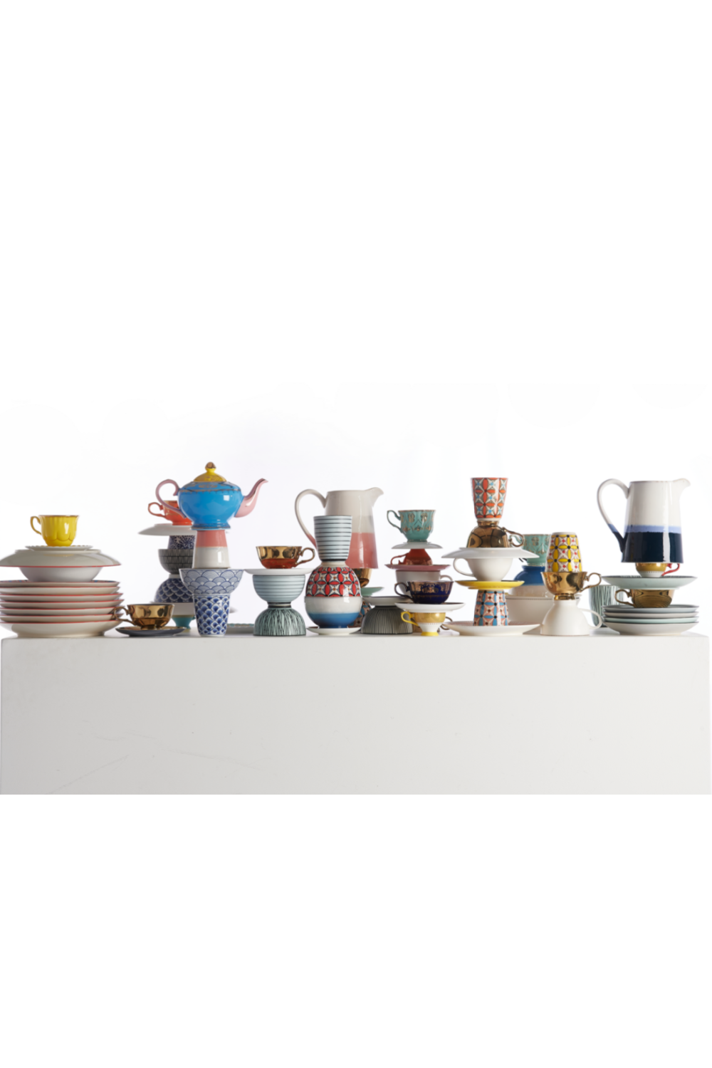 Glazed Porcelain Teapots (4) | Pols Potten Grandpa | Oroa.com