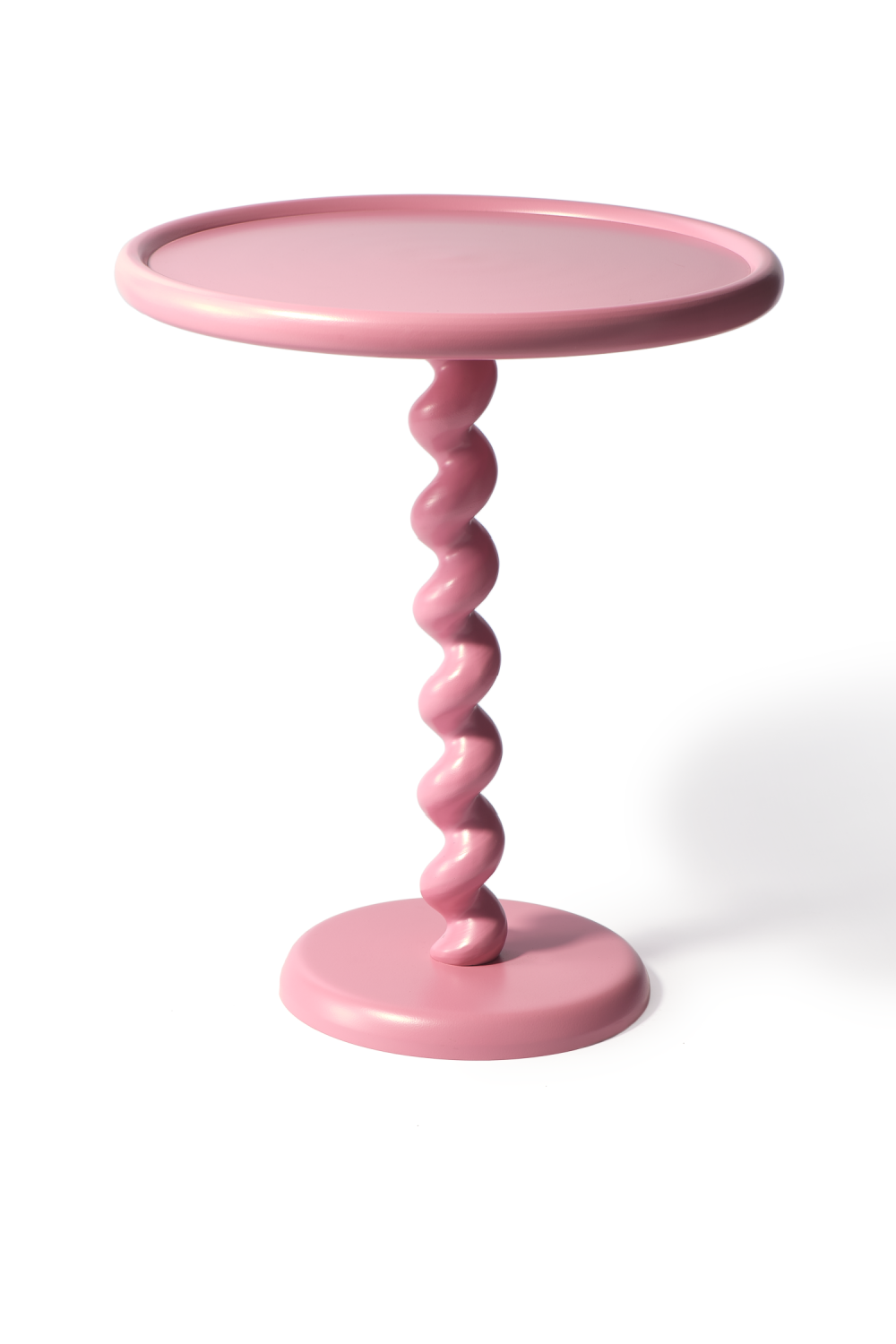 Modern Pedestal Side Table (2) | Pols Potten Twister | Oroa.com