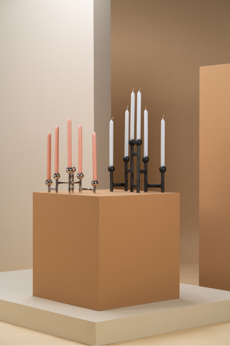 Silver Folding Candle Holder | Pols Potten Round | Oroa.com