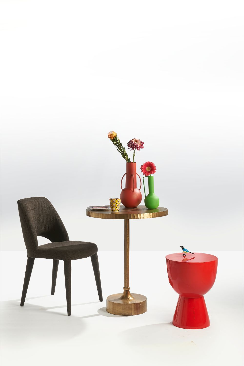 Lacquered Accent Stool | Pols Potten Tam Tam | Oroa.com