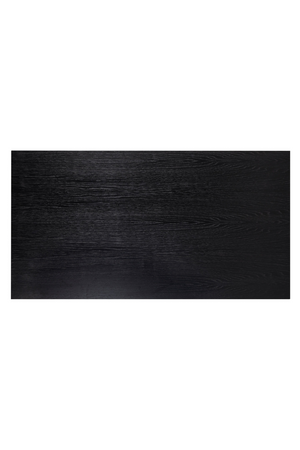 H-Shape Black Oak Coffee Table | Richmond Interiors Oakura | OROA.com