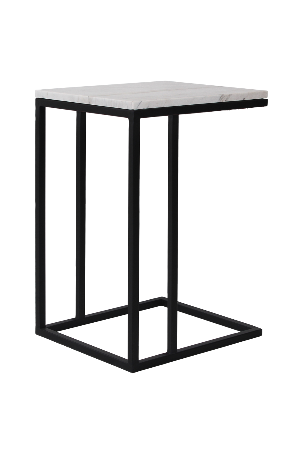 White Marble Top Side Table | OROA Lexington | OROA.com