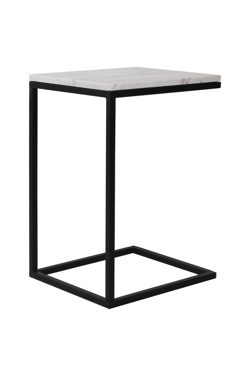 White Marble Top Side Table | OROA Lexington | OROA.com