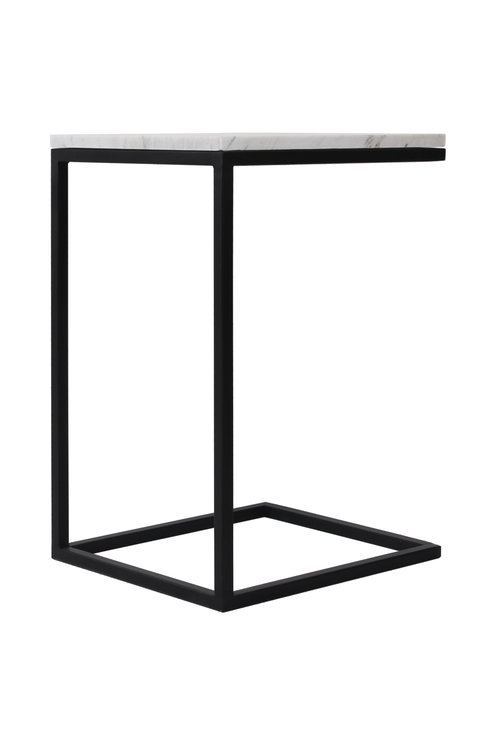 White Marble Top Side Table | OROA Lexington | OROA.com