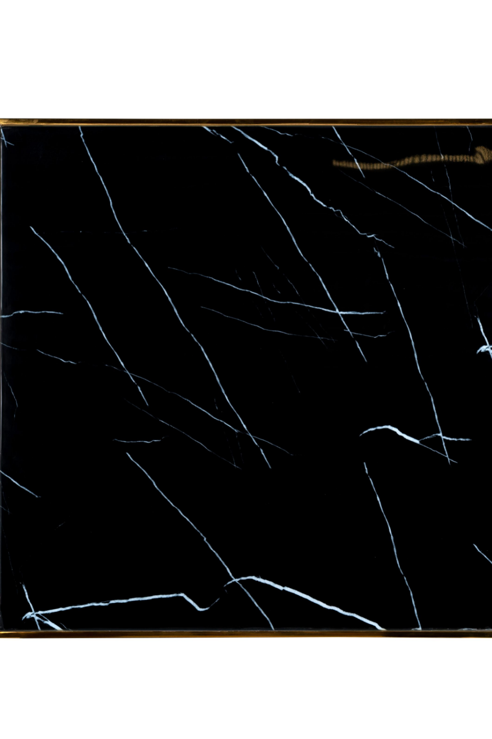 Square Black Marble Pedestal Dining Table | Richmond Interiors Can Roca | OROA.com