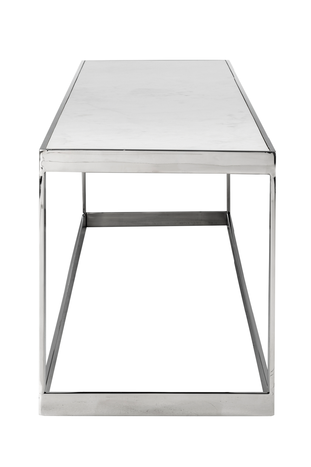 Silver Framed Marble TV Unit | Richmond Interiors Levanto | OROA.com