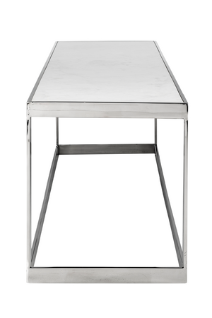 Silver Framed Marble TV Unit | Richmond Interiors Levanto | OROA.com