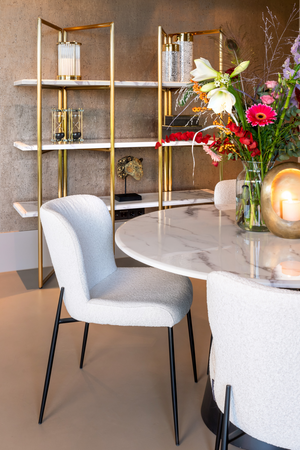 Gold Framed Marble Cabinet | Richmond Interiors Lagrand | Oroa.com