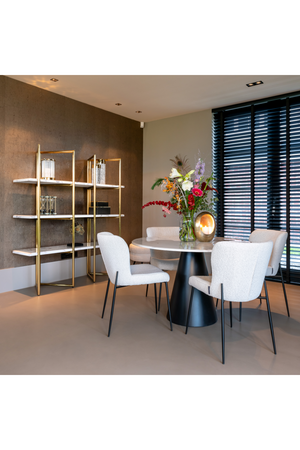 Gold Framed Marble Cabinet | Richmond Interiors Lagrand | Oroa.com