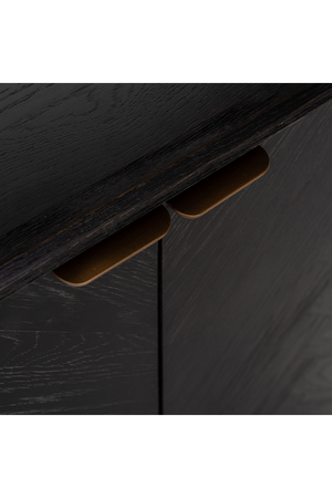 Black Oak 2-Door Bookcase | Richmond Interiors Blackbone | Oroa.com