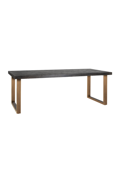 Black Oak Dining Table | Richmond Interiors Blackbone | Oroa.com