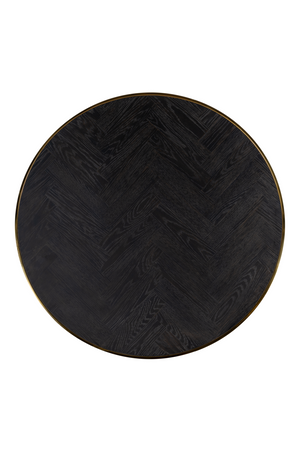 Round Gold Nesting Coffee Table | Richmond Interiors Blackbone | Oroa.com