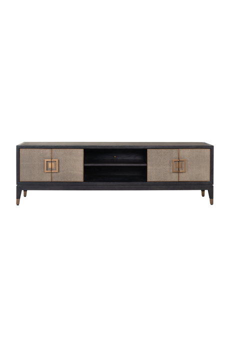 Modern Leather TV Unit | Richmond Interiors Bloomingville | Oroa.com