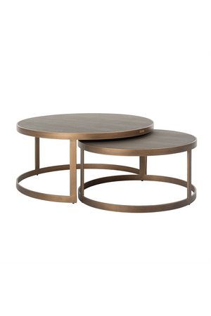 Round Nested Coffee Tables (2) | Richmond Interiors Bloomingville | Oroa.com