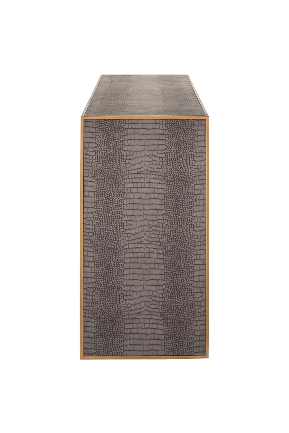 Patterned Leather Console | OROA Classio | Oroa.com