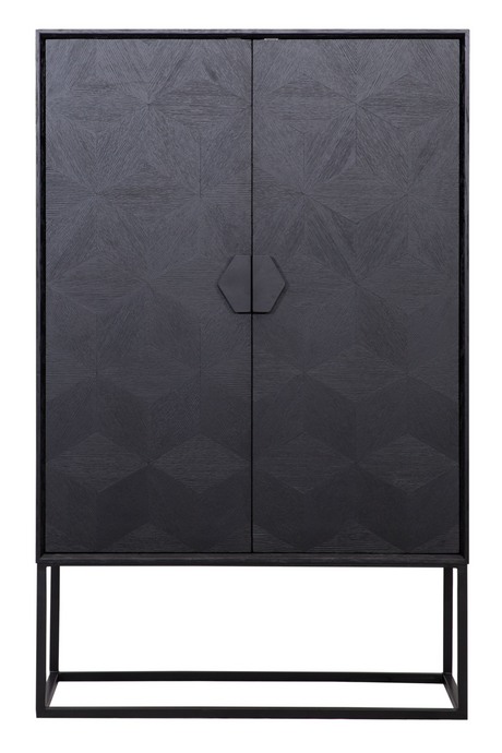 Black Oak Veneer Cabinet | Richmond Interiors Blax | Oroa.com